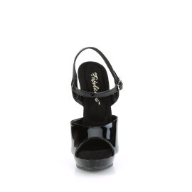 Fabulicious SULTRY-609 Sandali Con Plateau Vernice Nero