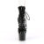 Pleaser ADORE-1013MST Stivaletti Con Plateau Vernice Nero EU-42 / US-12