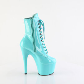 Pleaser ADORE-1020 Stivaletti Con Plateau Vernice Turchese EU-37 / US-7