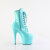 Pleaser ADORE-1020 Stivaletti Con Plateau Vernice Turchese EU-38 / US-8