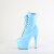 Pleaser ADORE-1020 Stivaletti Con Plateau Vernice Blu EU-44 / US-14