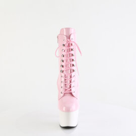 Pleaser ADORE-1020 Stivaletti Con Plateau Vernice Rosa...