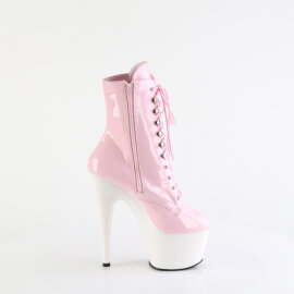 Pleaser ADORE-1020 Stivaletti Con Plateau Vernice Rosa EU-35 / US-5