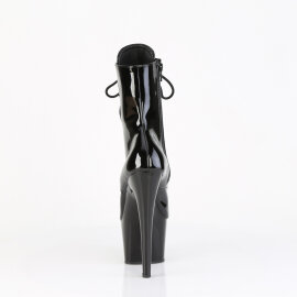 Pleaser ADORE-1020ESC Stivaletti Con Plateau Vernice Nero EU-38 / US-8