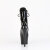 Pleaser ADORE-1020ESC Stivaletti Con Plateau Vernice Nero EU-38 / US-8