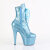 Pleaser ADORE-1020GP Stivaletti Con Plateau Vernice Glitter Celeste EU-35 / US-5