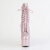 Pleaser ADORE-1020GP Stivaletti Con Plateau Vernice Glitter Rosa Cipria EU-36 / US-6