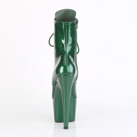 Pleaser ADORE-1020GP Stivaletti Con Plateau Vernice Glitter Verde EU-39 / US-9