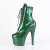 Pleaser ADORE-1020GP Stivaletti Con Plateau Vernice Glitter Verde EU-40 / US-10