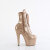 Pleaser ADORE-1020GP Stivaletti Con Plateau Vernice Glitter Oro EU-42 / US-12