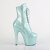 Pleaser ADORE-1020GP Stivaletti Con Plateau Vernice Glitter Verde Menta EU-44 / US-14