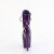 Pleaser ADORE-1020GP Stivaletti Con Plateau Vernice Glitter Dunkles Viola EU-40 / US-10