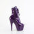 Pleaser ADORE-1020GP Stivaletti Con Plateau Vernice Glitter Dunkles Viola EU-40 / US-10