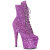 Pleaser ADORE-1020GWR Stivaletti Con Plateau Glitter Lavanda EU-36 / US-6