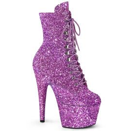 Pleaser ADORE-1020GWR Stivaletti Con Plateau Glitter...