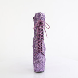 Pleaser ADORE-1020GWR Stivaletti Con Plateau Glitter...