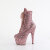 Pleaser ADORE-1020GWR Stivaletti Con Plateau Glitter Oro EU-39 / US-9