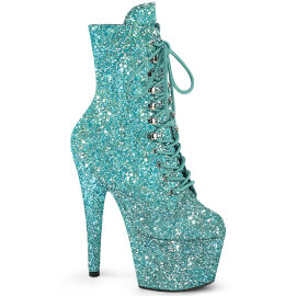 Pleaser ADORE-1020GWR Stivaletti Con Plateau Glitter...