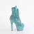 Pleaser ADORE-1020GWR Stivaletti Con Plateau Glitter Turchese EU-39 / US-9
