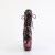 Pleaser ADORE-1020KISSES Stivaletti Con Plateau Similpelle Nero EU-39 / US-9