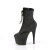 Pleaser ADORE-1020RM Stivaletti Con Plateau Similpelle Strass Rete Nero EU-38 / US-8