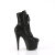 Pleaser ADORE-1020RS Stivaletti Con Plateau Strass Nero EU-36 / US-6