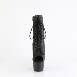Pleaser ADORE-1021 Stivaletti Con Plateau in Pelle Nero...