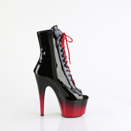 Pleaser ADORE-1021BR-H Stivaletti Con Plateau Vernice Nero EU-35 / US-5