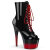 Pleaser ADORE-1021BR-H Stivaletti Con Plateau Vernice Nero EU-35 / US-5