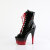 Pleaser ADORE-1021BR-H Stivaletti Con Plateau Vernice Nero EU-35 / US-5