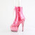 Pleaser ADORE-1021C-T Stivaletti Con Plateau Fumo Rosa EU-37 / US-7