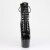 Pleaser ADORE-1021GP Stivaletti Con Plateau Vernice Glitter Nero EU-35 / US-5