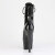 Pleaser ADORE-1021GP Stivaletti Con Plateau Vernice Glitter Nero EU-39 / US-9