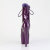 Pleaser ADORE-1021GP Stivaletti Con Plateau Vernice Glitter Dunkles Viola EU-38 / US-8