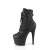 Pleaser ADORE-1033 Stivaletti Con Plateau Similpelle Nero EU-35 / US-5