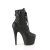 Pleaser ADORE-1033 Stivaletti Con Plateau Similpelle Nero EU-35 / US-5