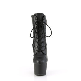 Pleaser ADORE-1033 Stivaletti Con Plateau Similpelle Nero...