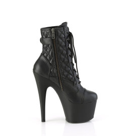Pleaser ADORE-1033 Stivaletti Con Plateau Similpelle Nero EU-37 / US-7