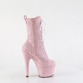 Pleaser ADORE-1040GR Stivaletti Con Plateau Fumo Rosa EU-42 / US-12