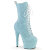 Pleaser ADORE-1040GR Stivaletti Con Plateau Glitter Strass Blu EU-35 / US-5