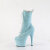 Pleaser ADORE-1040GR Stivaletti Con Plateau Glitter Strass Blu EU-39 / US-9