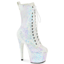 Pleaser ADORE-1040IG Stivaletti Con Plateau Glitter...