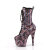Pleaser ADORE-1040SPF Stivaletti Con Plateau in Tessuto Holo Metallizzato Rosa Multicolore EU-38 / US-8