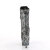 Pleaser ADORE-1040SPF Stivaletti Con Plateau in Tessuto Holo Metallizzato Argento EU-41 / US-11
