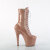 Pleaser ADORE-1040TT Stivaletti Con Plateau Vernice Bianco Beige EU-41 / US-11