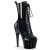 Pleaser ADORE-1040WR-HG Stivaletti Con Plateau Vernice Holo Nero EU-41 / US-11