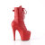 Pleaser ADORE-1043 Stivaletti Con Plateau Similpelle Rosso EU-35 / US-5
