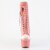 Pleaser ADORE-1045VEL Stivaletti Con Plateau Velluto Rosa EU-43 / US-13