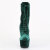 Pleaser ADORE-1045VEL Stivaletti Con Plateau Velluto Verde EU-35 / US-5