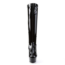 Pleaser DELIGHT-2000 Stivali - Vernice Elasticizzato...